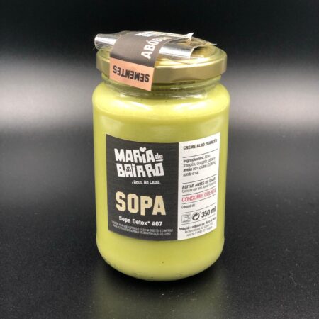 Sopa Detox Alho Francês Curgete #07 Maria do Bairro