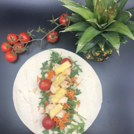 wrap frango ilha Maria do Bairro