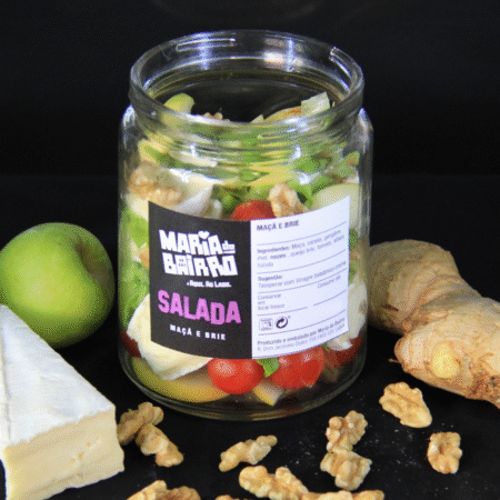 salada maca e brie Maria do Bairro