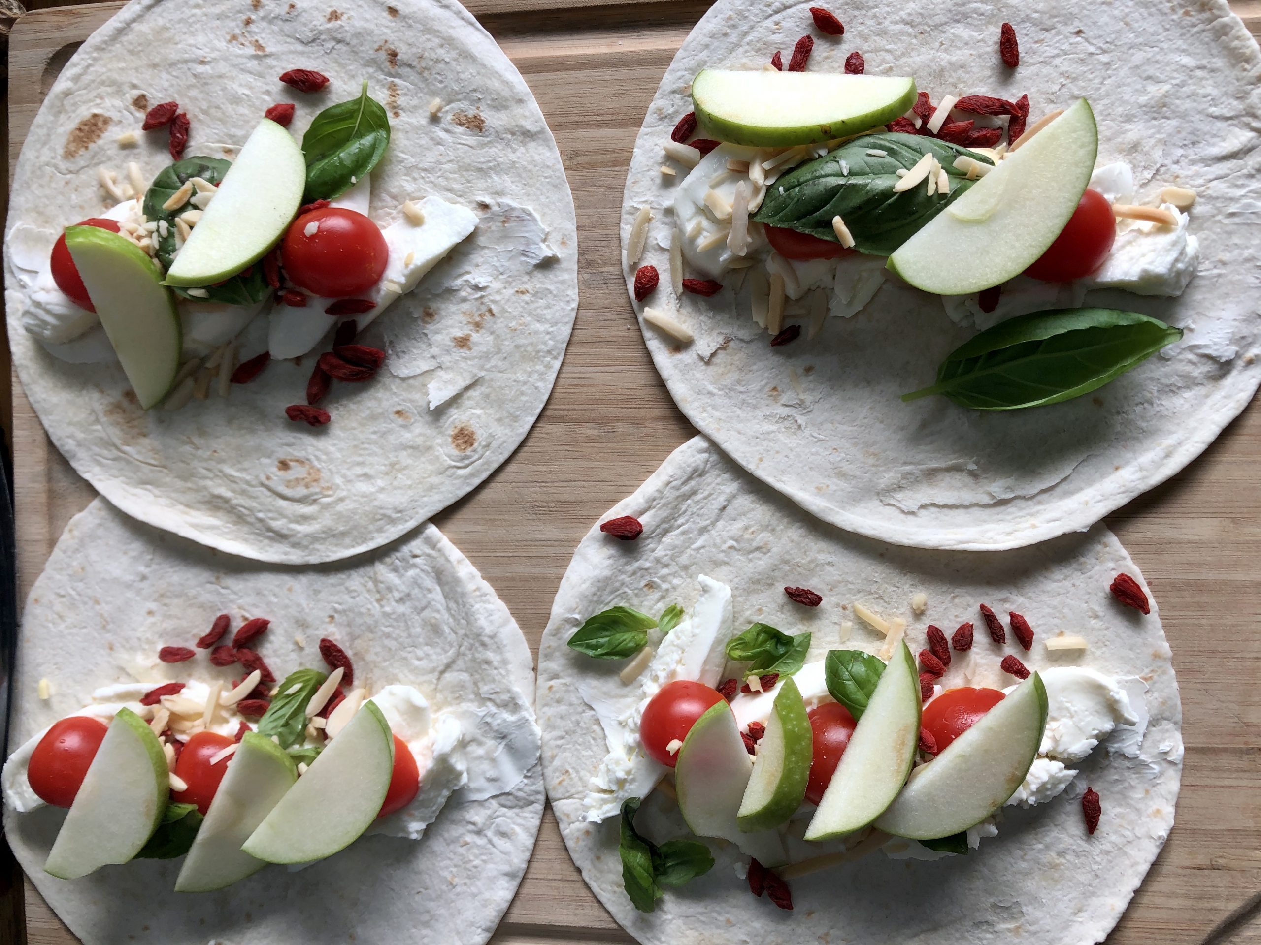 Maria do Bairro wraps saudaveis