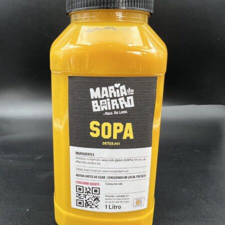 Sopa Abobora, Manjericão 1L #01