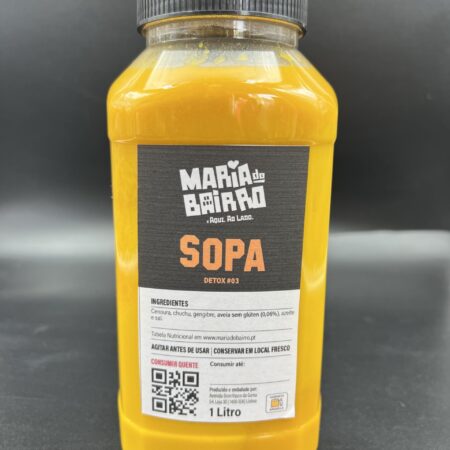 Sopa Cenoura, Chuchu, Gengibre 1L #03