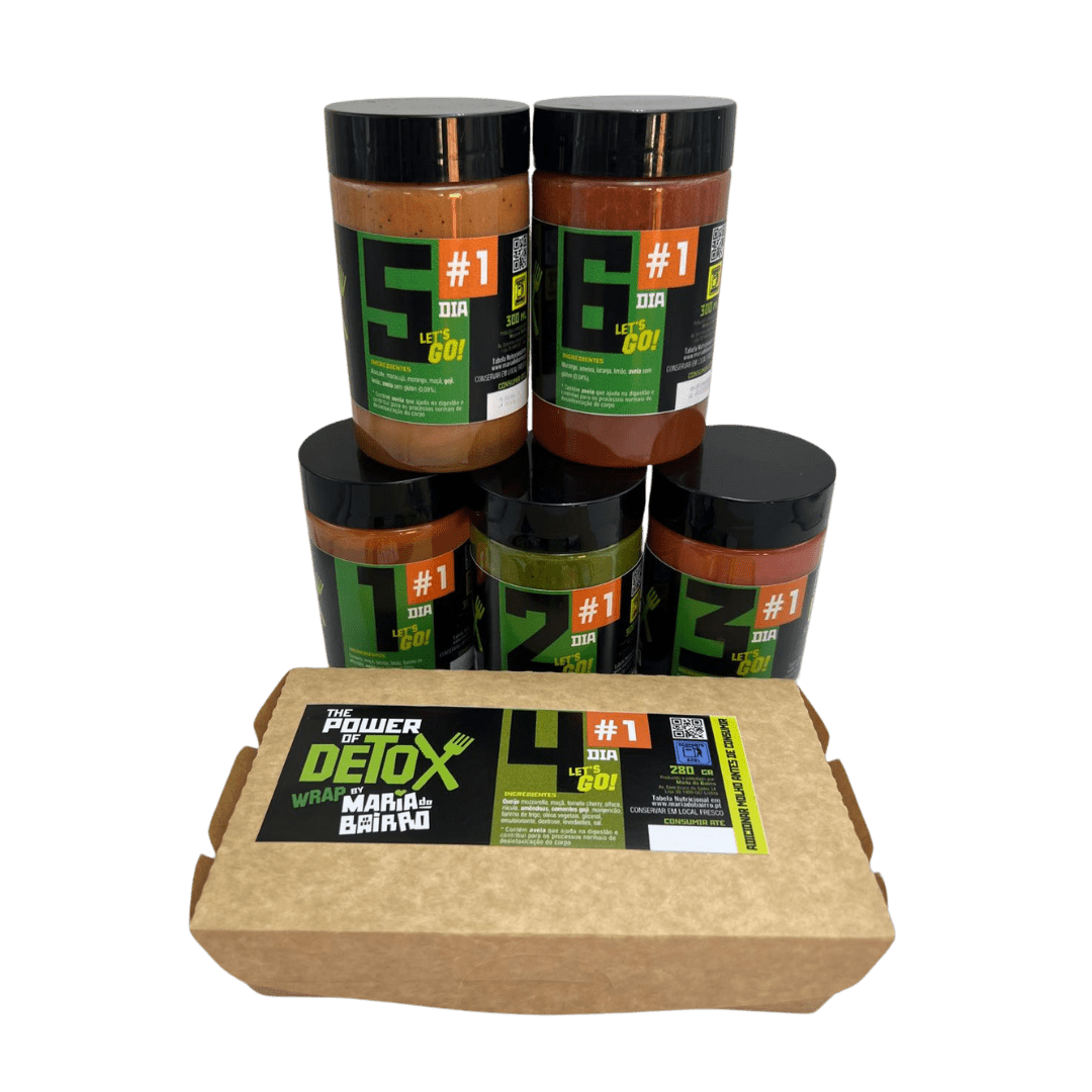 Sumos Detox Low Carb 6 Sumos/Wrap de #1 a #6 dias