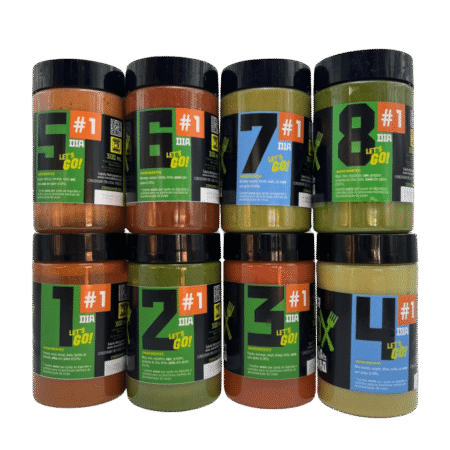 Sumos detox liquido 8 Sumos e Sopas Quentes de #1 a #6 dias